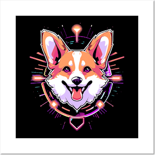 corgi Posters and Art